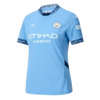 Echipament fotbal Manchester City Bernardo Silva #20 Tricou Acasa 2024-25 pentru femei maneca scurta